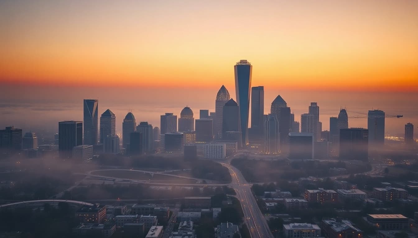 Dallas, TX skyline
