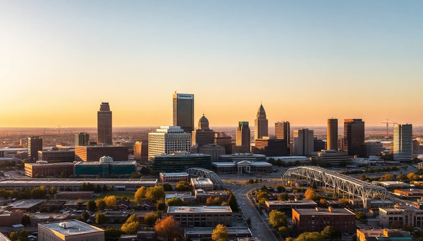 Oklahoma City, OK skyline