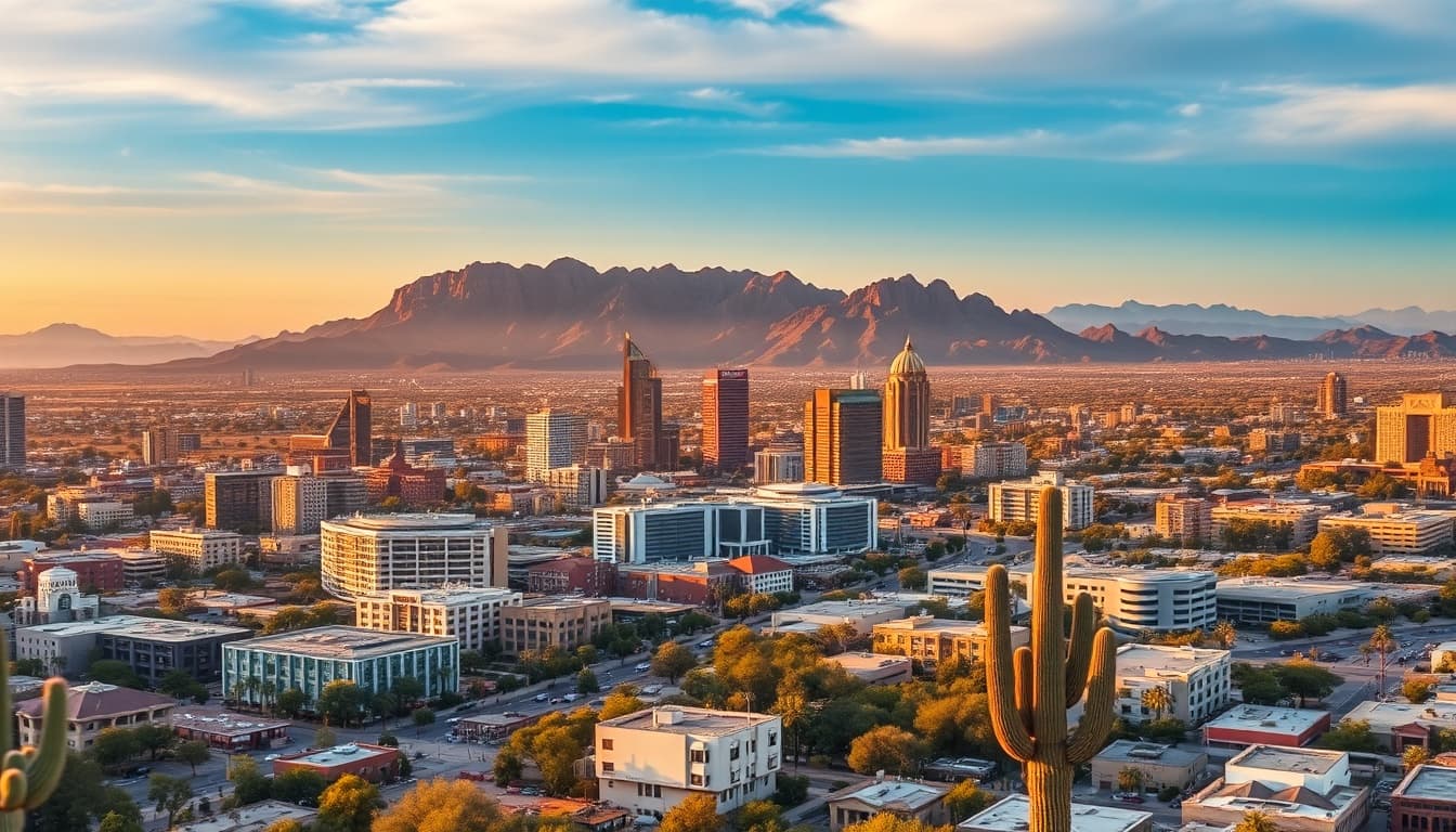 Phoenix, AZ skyline