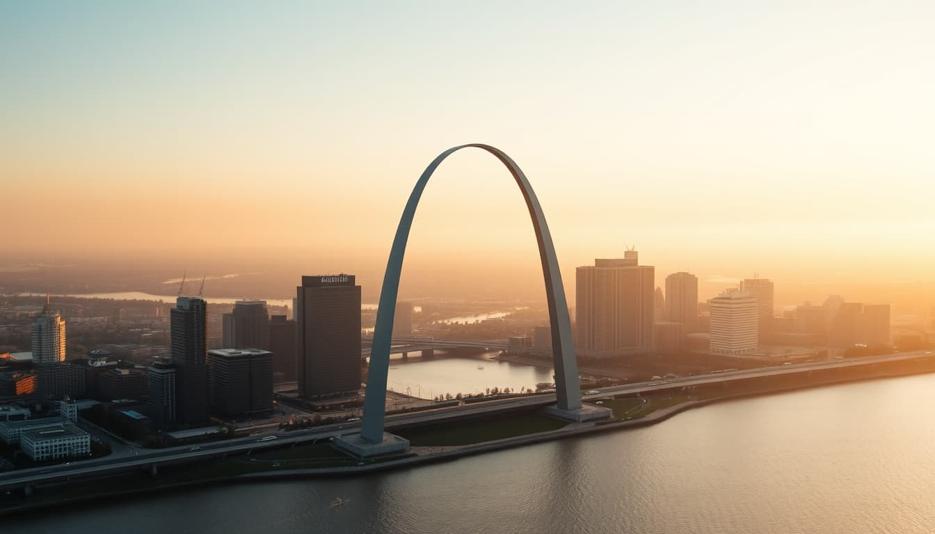 St. Louis, MO skyline